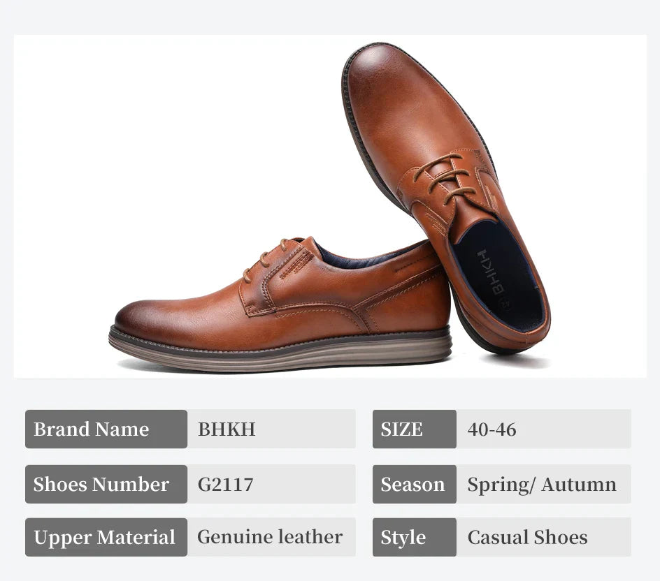 Male Sneakers Autumn/Winter traf Leather Men Casual Shoes Business Work Office Lace-up Dress shoes For Men Size47