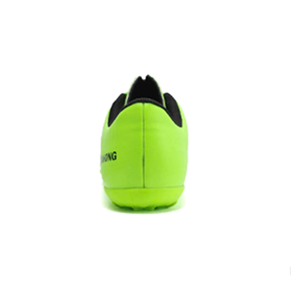 TaoBo Turf Indoor Black Orange Men Soccer Shoes Lace Up Male Kids Cleats Training Football Sneakers Dropshipping Man Trainer Gym