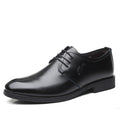 Men's Shoes Black Leather Formal Shoes for Men Oxfords Male Wedding Party Office Business Shoe Man zapatos de hombre Plus Size