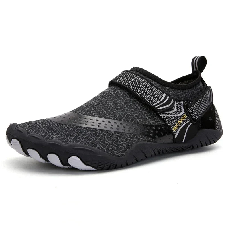 Mens Quick Drying Water Shoes Unisex Breathable Aqua Shoes Slip on Non Slip Wading Shoes Travel Water Park Pool Ladies Sneakers