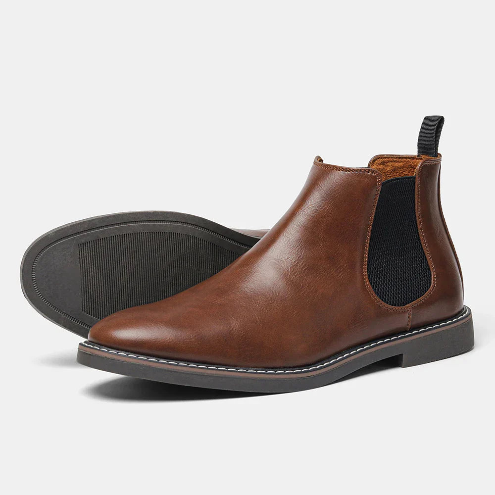 40~46 Men Chelsea Boots Brand Retro Comfortable Fashion Men Boots