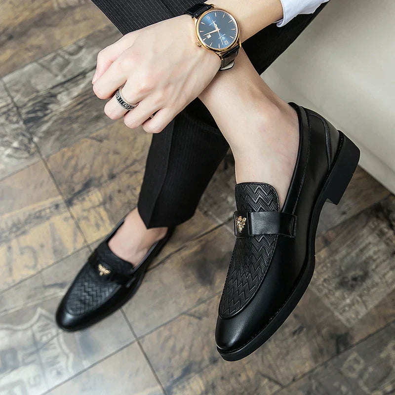 Fashion Size 6~13 Mens Dress Casual Leather Designer Wedding Mules Luxury Business Italian Slippers Loafers Oxford Shoes for Men