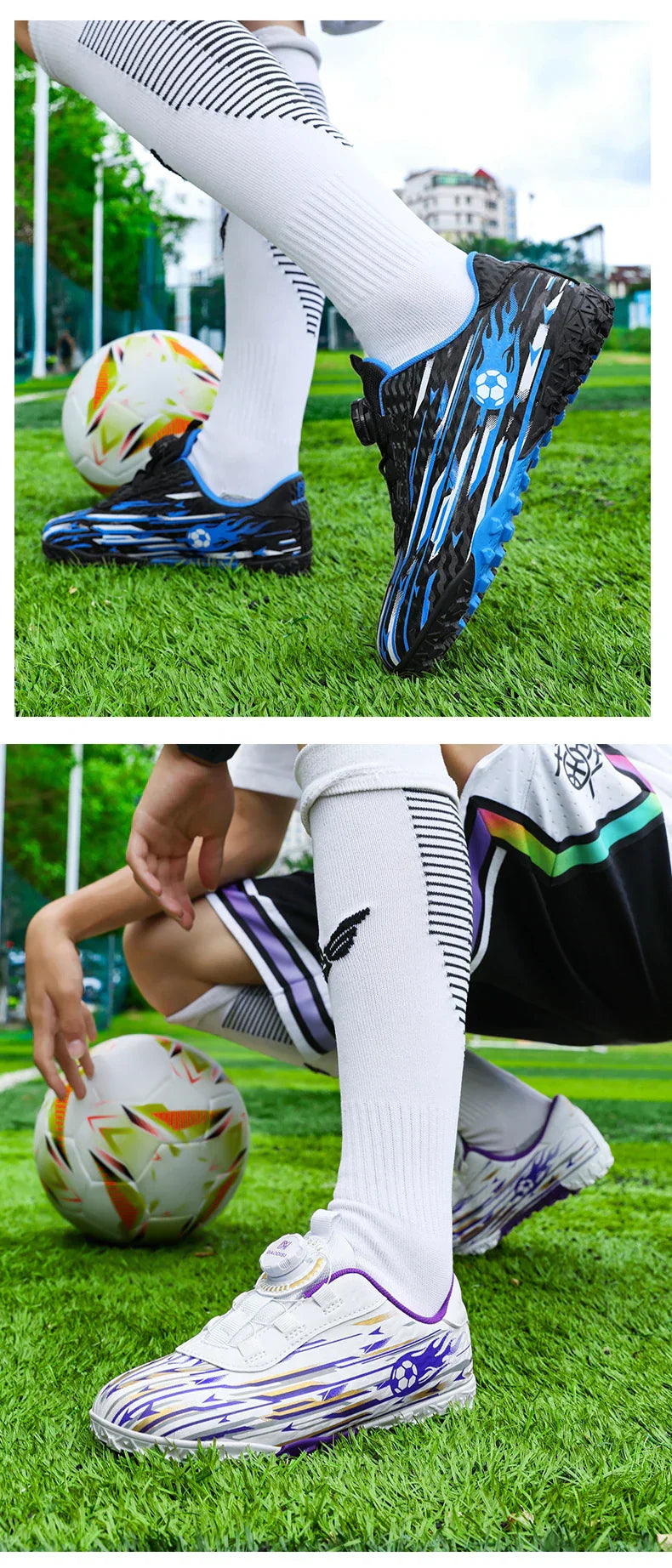 New Kids Football Field Boots Boys Girls Indoor Soccer Shoes Society Futsal Non Slip Professional Fast Men Soccer Cleats Sneaker