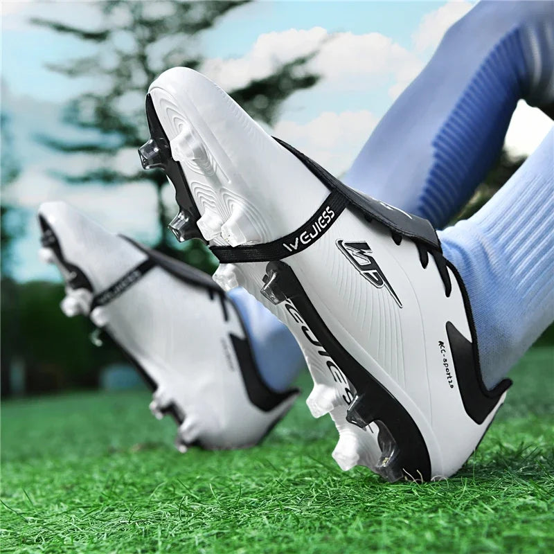 Men Football Shoes Society Professional TF/FG Non Slip Soccer Shoes Casual Sneaker Comfortable Students Training Football Boots