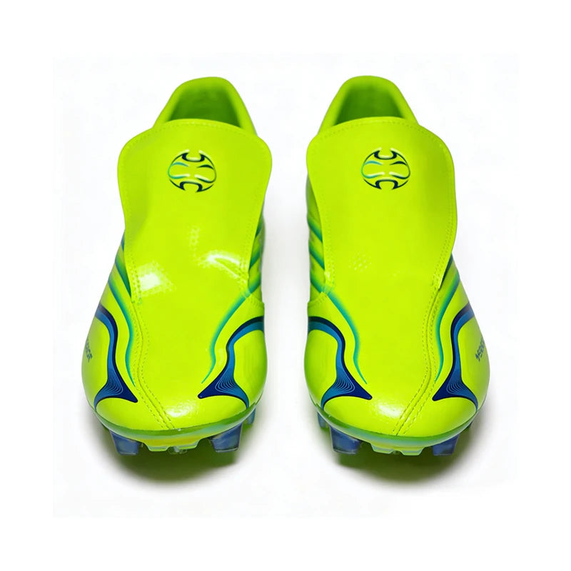 f50 High Quality Mens Soccer Shoes Breathable Non-Slip Turf Soccer Cleats Boys TF/FG Training Football Boots Chuteira Campo