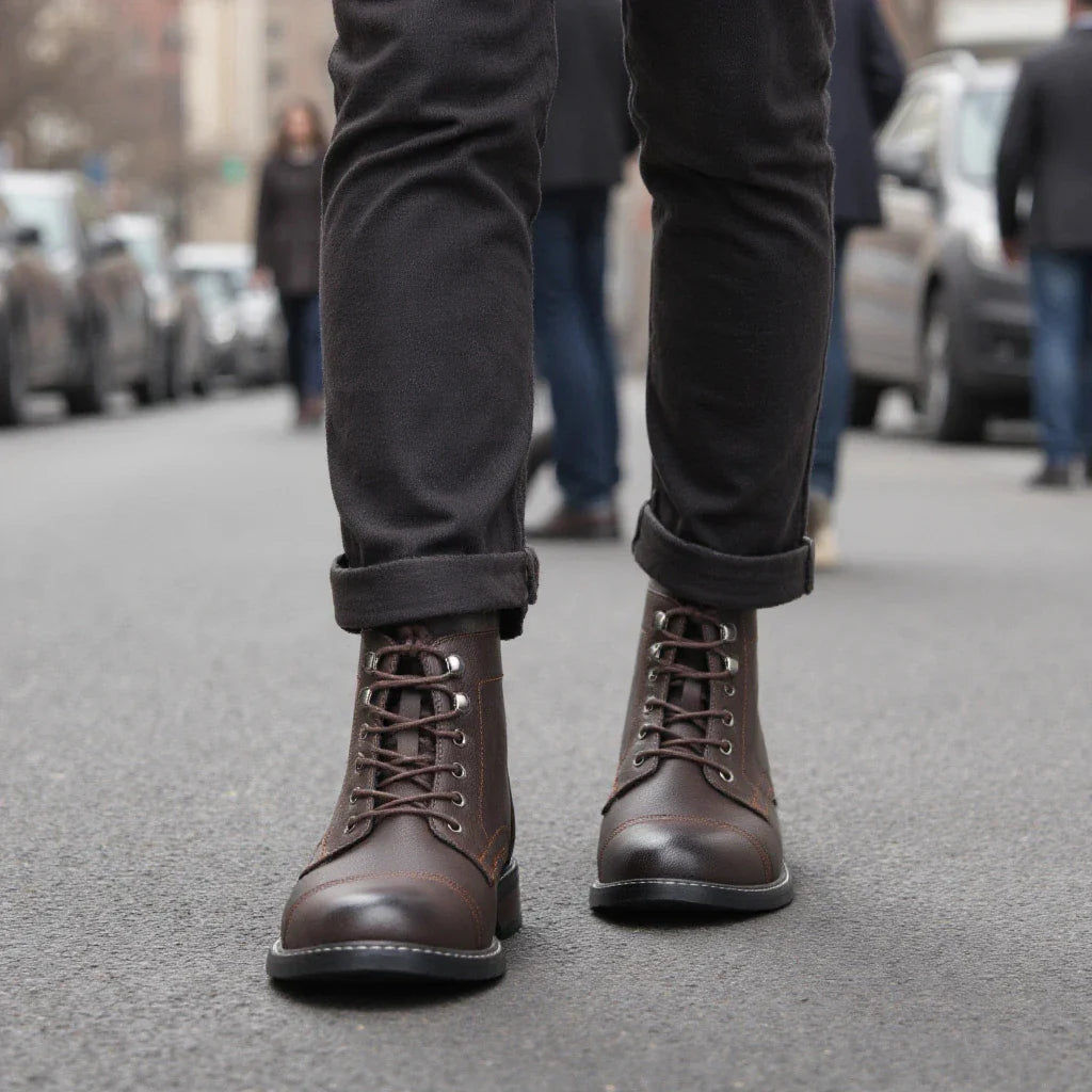 Size 8~13 Ankle Boots For Men Classical Men Boots Fashion Comfortable