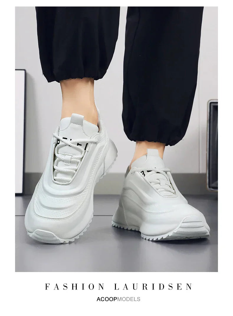 Brand protection 2026 new men's lightweight non-slip breathable wear-resistant running sports fashion versatile casual shoes