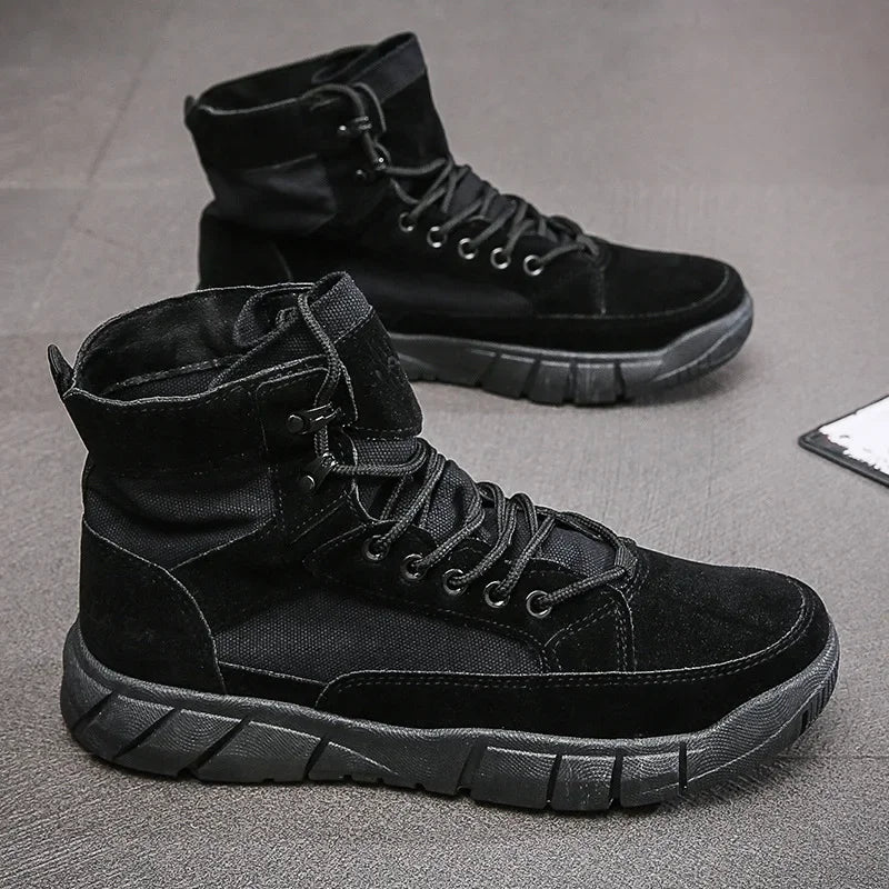 أحذية قتالية كاكي صحراوية بنية خفيفة الوزن أحذية تدريب أحذية هايكنج للرجال أحذية تكتيكية أحذية هايكنج خارجية