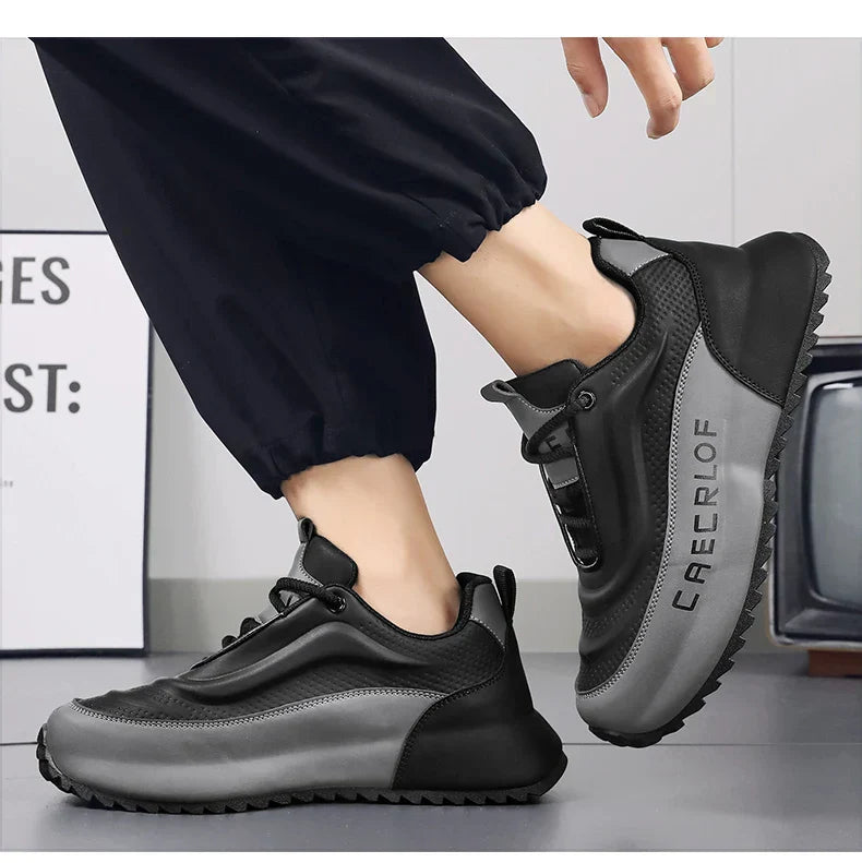 Brand protection 2026 new men's lightweight non-slip breathable wear-resistant running sports fashion versatile casual shoes
