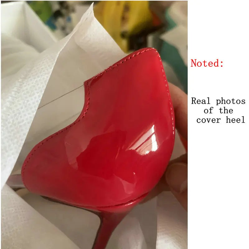 2026 Spring Summer New Fairy Wind Pointy High Heels Female Love Shaped Transparent Sandals Sexy Party Pumps