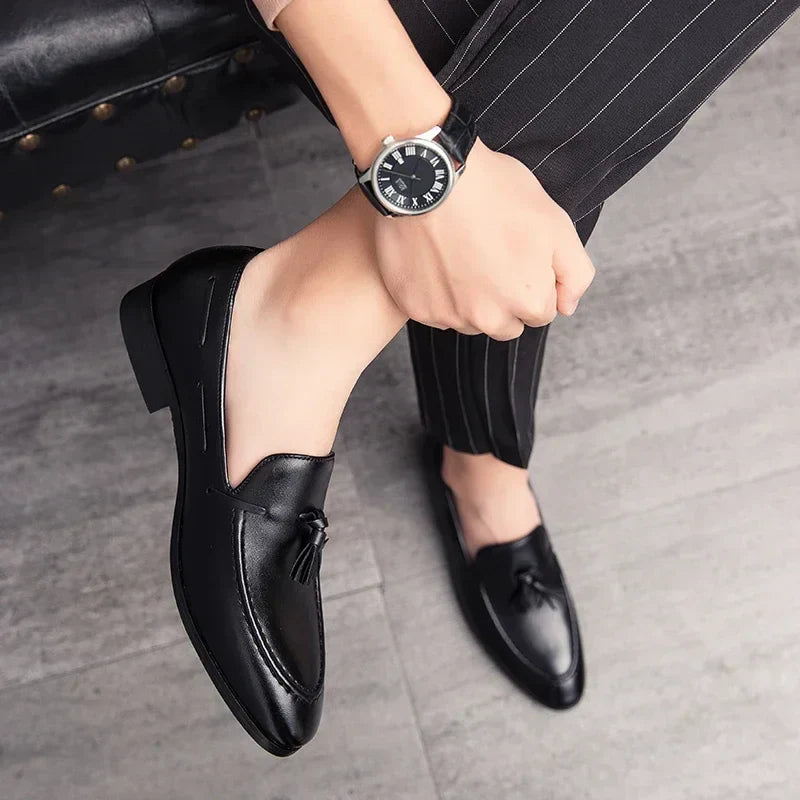 Men's Tassel Loafers Dress Shoes Business Leisure Driving Shoes Summer Outdoor Classic Fashion Famous Brand Luxury