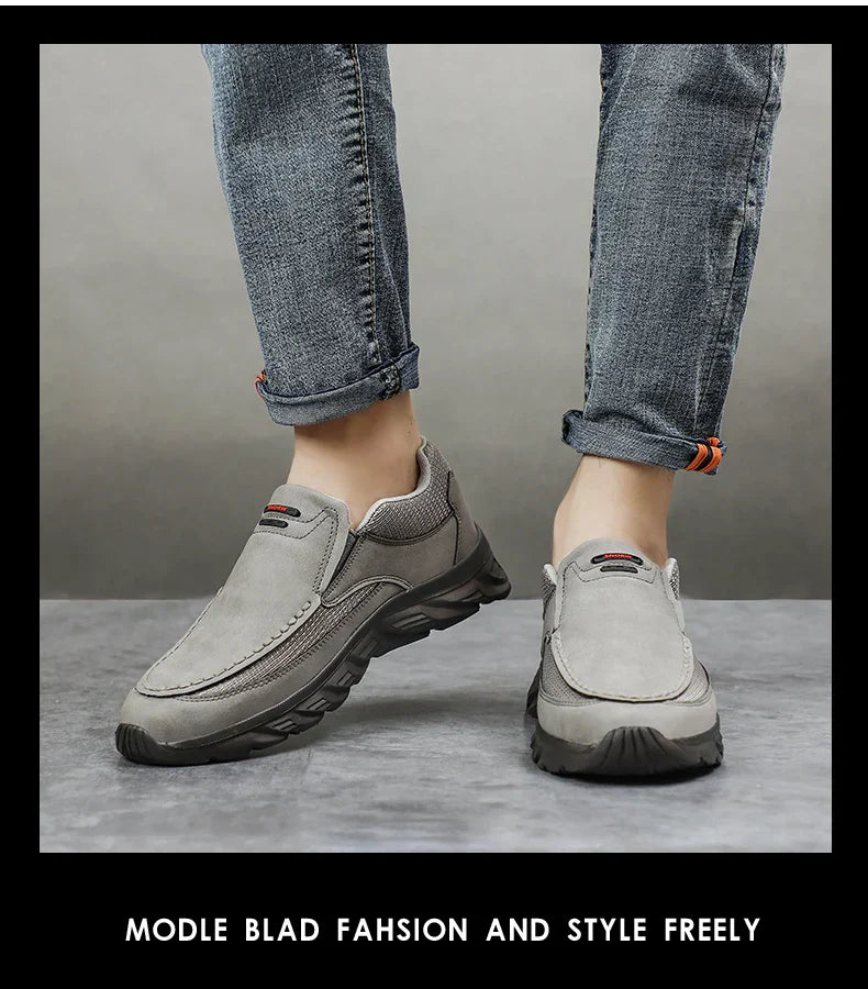 Men Sneakers Light Loafers Slip on Casual Shoes for Men Comfortable Walking Luxury Brand Male Business Shoe Driving Footwear