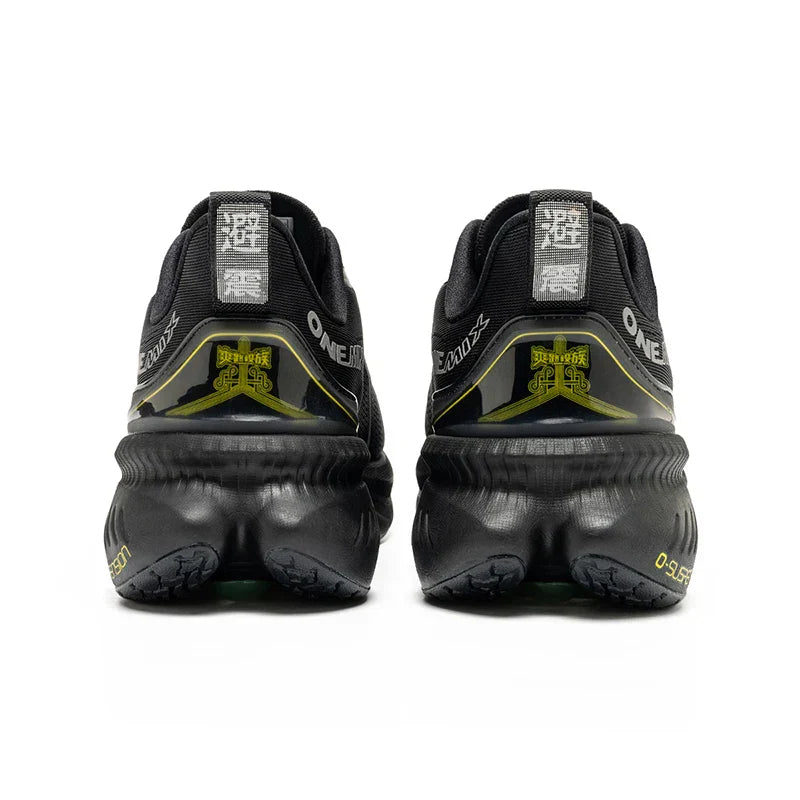 Cushioning Running Shoes For Men Suitable Heavy Runners Lace Up Sports Women Non-slip Outdoor Athletic Male Sneakers