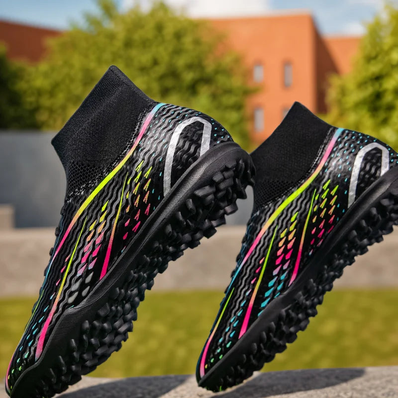 Men Soccer Shoes Professional Match Football Boots Futsal Wholesale Training Comfortable TF High-quality Non Slip Outdoor Shoes
