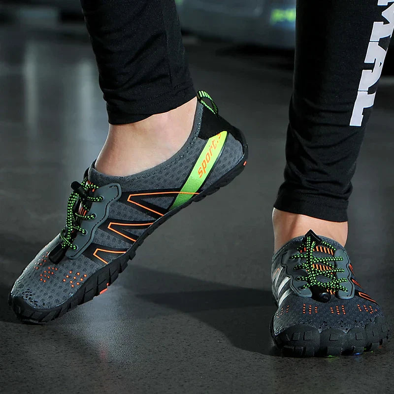 Unisex Barefoot Shoes Outdoor Men Training Running Shoes Quick-drying Swimming Aqua Shoes Lightweight Women Casual Fitness Shoes