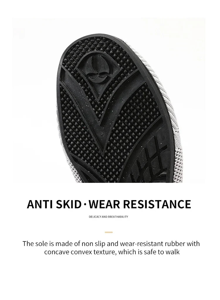 Breathable Men's Running Shoe High Quality Fashion Casual Footwear Lightweight Man's Walking Shoes Anti-slip Sneakers