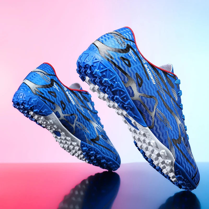 Teenager Boys Girls TF Broken Studs Football Boots Men Women Comfort Turf Soccer Cleats Outdoor Match Training Sports Footwear