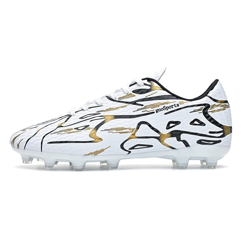 Big Size Universal Football Cleats Widened Toe Space Wear Resistant Bottom Outdoor Field Group Match Exercise Sports Shoes
