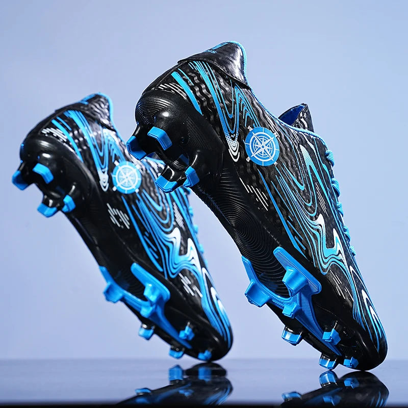 Men Women Soccer Shoes Football Shoes Society Cleats Football Boots Grass Training Studded Resistant Non Slip Outdoor Sneaker