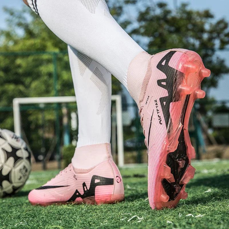 Men Soccer Boots Society Football Boots High Quality Comfortable Field Grass Indoor Training Casual Cleats Boy Football Shoes
