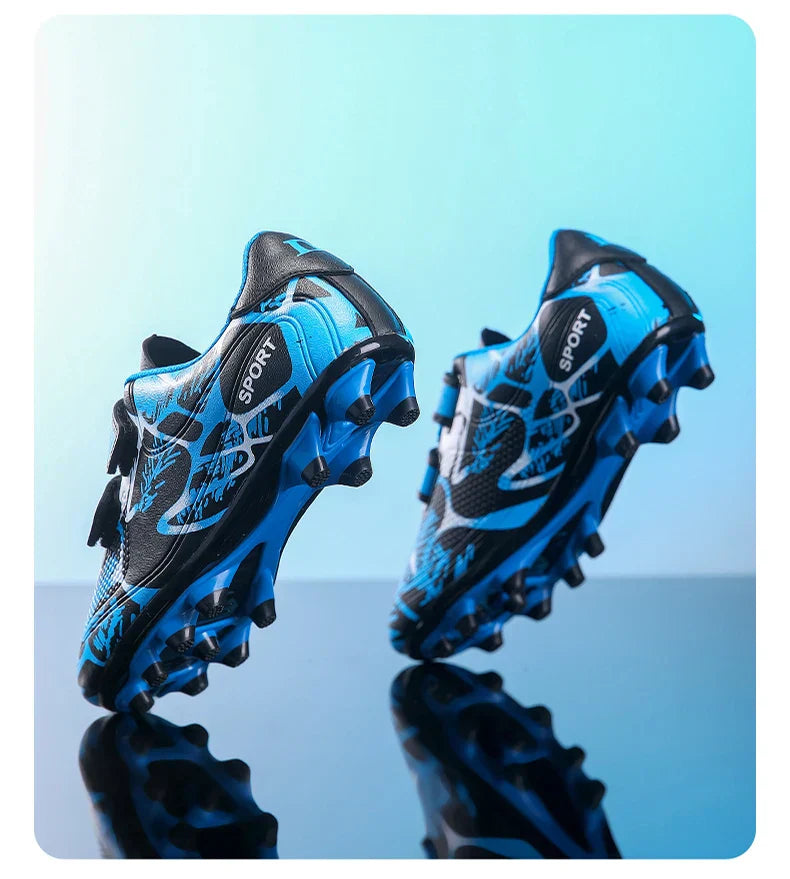 New Men Kids Non-Slip Ultralight Football Boots Professional Cleats Grass Boys Soccer Shoes Match Training Shoes Drop Shipping