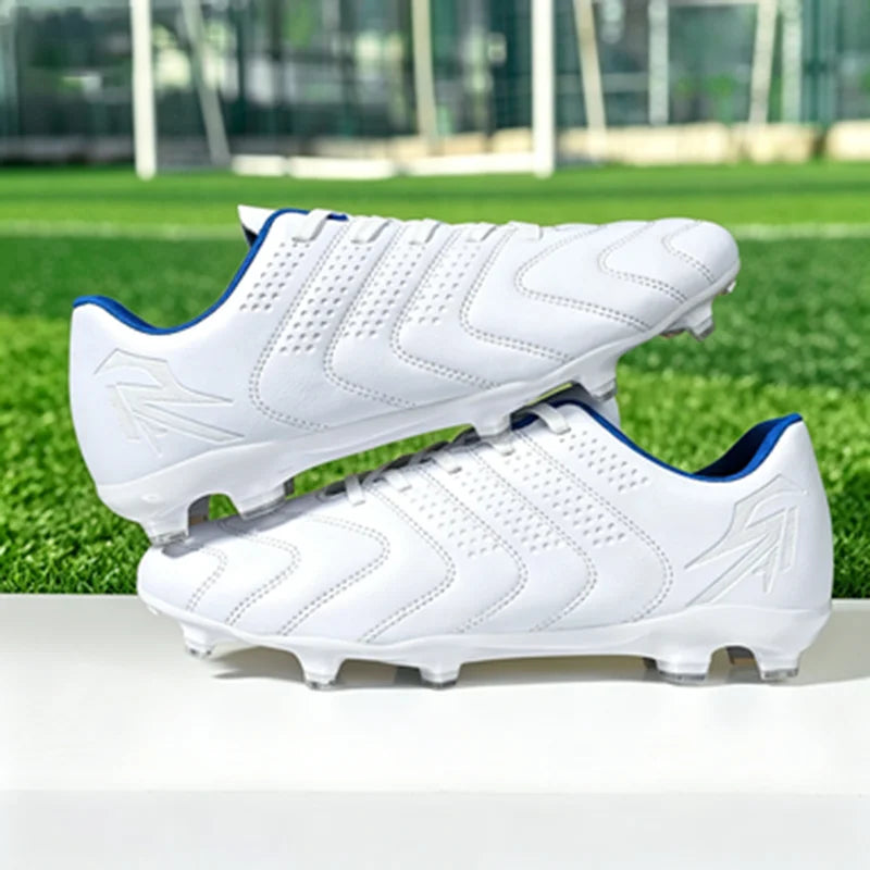 Training-specific AG/FG Soccer Boots, Breathable PU Upper, Abrasion-resistant TPU Sole, Optimized Stud Pattern for Enhanced Agi