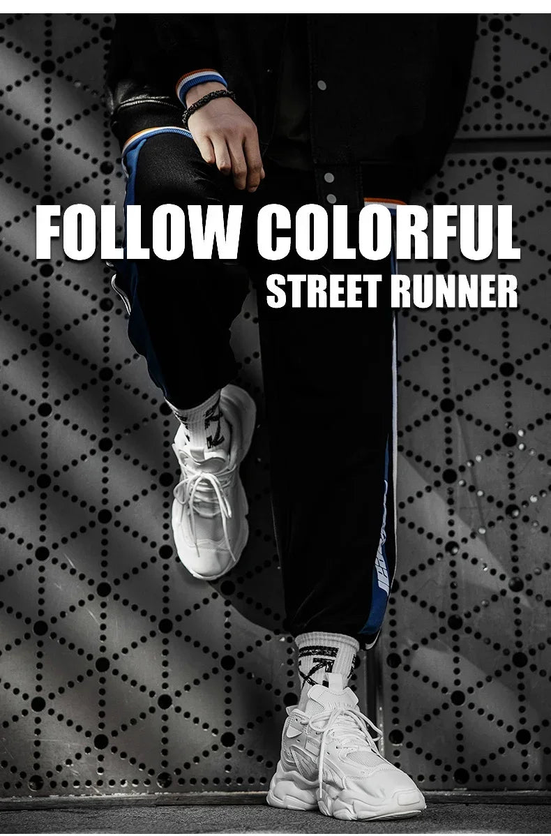 Men Sneakers Hidden Heels Elevator Shoes Plus Size 45 46 Heightening Shoes For Men Fashion Breathable 8cm 6cm Sports Taller Shoe