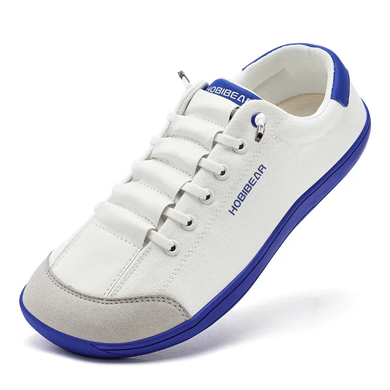 Womens Mens Barefoot Shoes | Zero Drop | Wide Toe Casual Canvas Sneakers Minimalist Walking Shoes