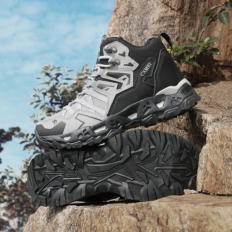 New Hiking Shoes Unisex Outdoor Sports Shoes Camping Boots Ladies Waterproof Walking Shoes Non-slip Professional Trekking  Shoes