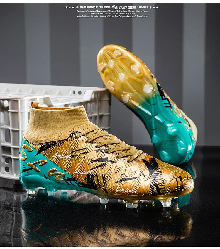 Professional Football Boots Men Soccer Shoes Society Football Cleats FG Lightweight Training Soccer Sneakers Outdoor Sports Shoe