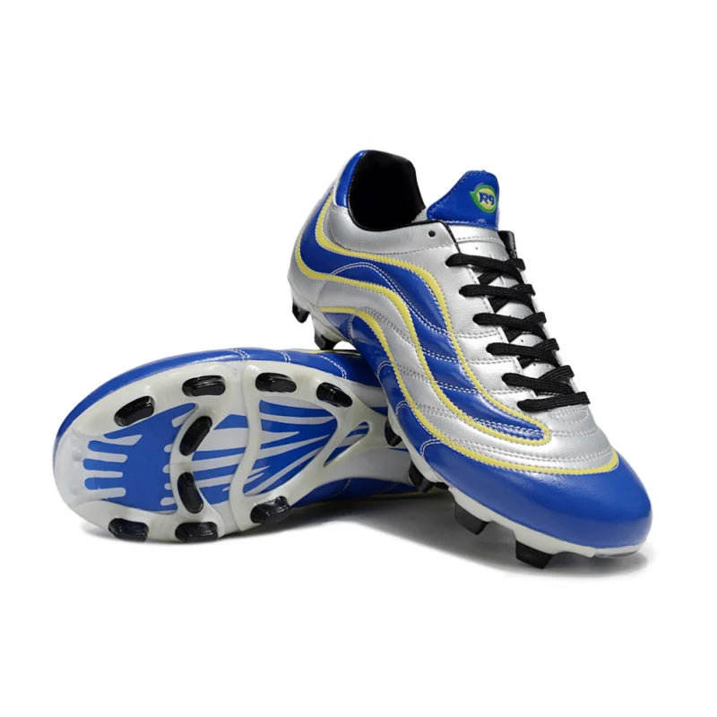 New Men Football Boots Sneakers Soccer Shoes Cleats Long Spikes Ultralight Match Breathable Indoor TF Training Drop Shipping
