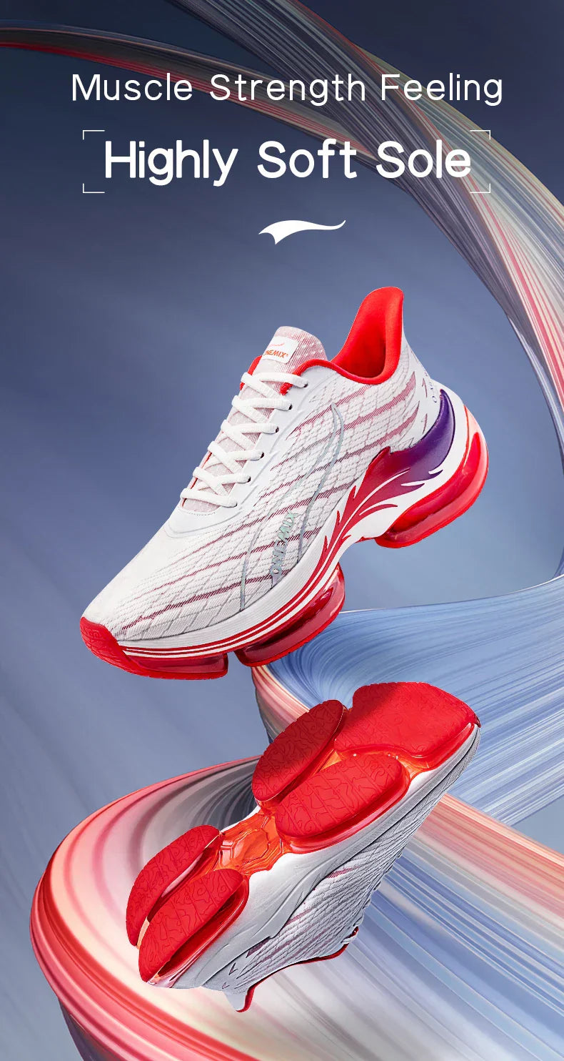 Non-Slip Shock-Absorbing Pair Shoes Women Jump Rrope Sneakers Air Cushioned Running Shoes