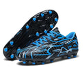 Unisex Men Women Youth FG Firm Ground Soccer Cleats Long Spikes Breathable Natural Grass Match Training Football Boots For Teen