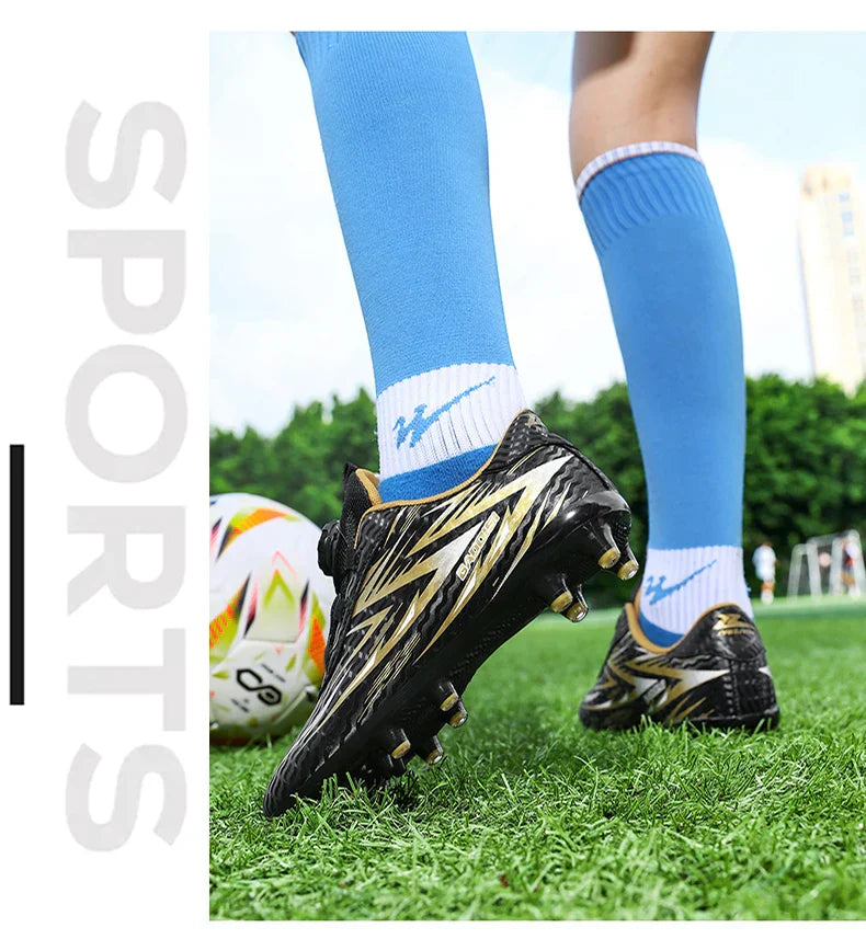 Kids Soccer Shoes FG/TF Football Boots Professional Cleats Grass Training Sport Footwear Boys Outdoor Futsal Soocer Boots 28-39