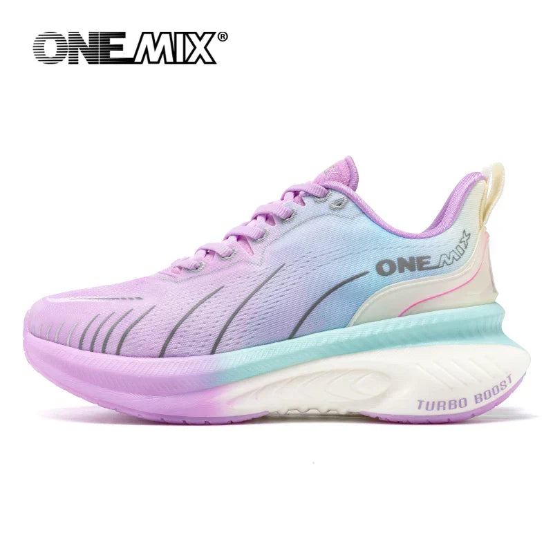 New Cushioning Running Shoes For Men Suitable Heavy Runners Lace Up Sports Women Non-slip Outdoor Athletic Male Sneakers