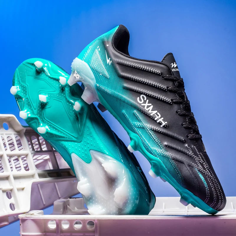 Double Star 2026 New AG Soccer Cleats Low-Top Ultralight Professional Training Outdoor Men's Football Boots Size 35-45