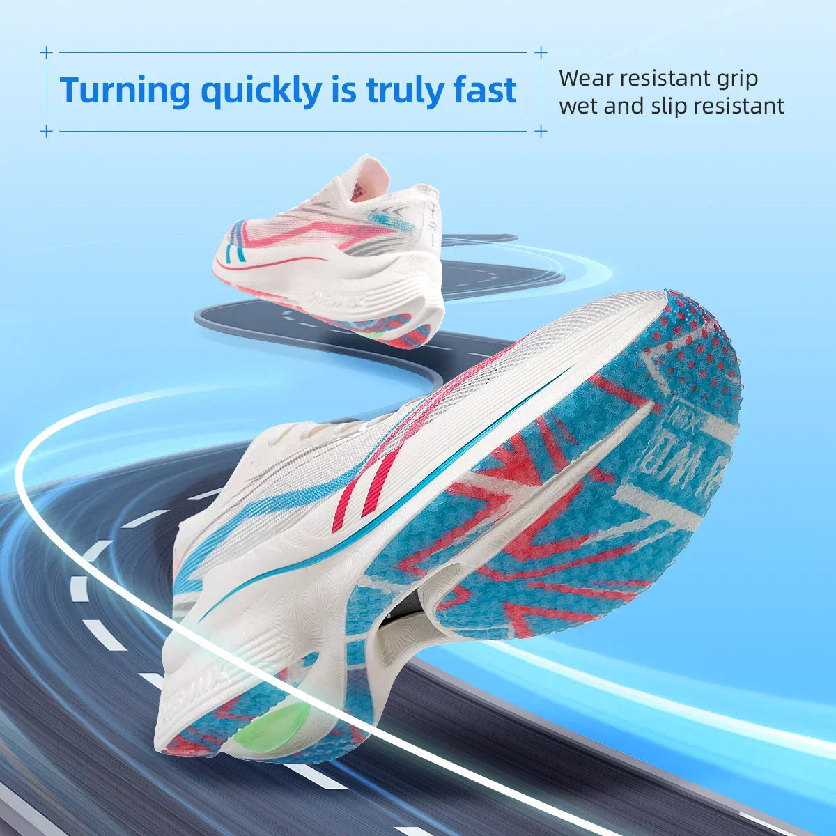 Carbon Plate Marathon Running Shoe Pro Tests Stable Support For Shock-absorbing Ultralight Bounce Sneakers