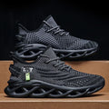 Men Sports Running Black Jogging Shoes Casual Sneakers Outdoor Breathable Mesh Women Light Shock-absorption Sneakers Man