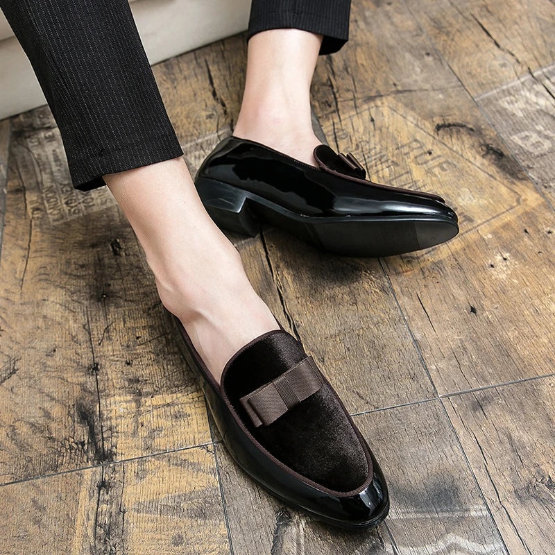 38~48 Mens Dress Italy Paty Leather Wedding Luxury Designer Flats Business Formal Gentleman Casual Driving Shoes for Men Loafers