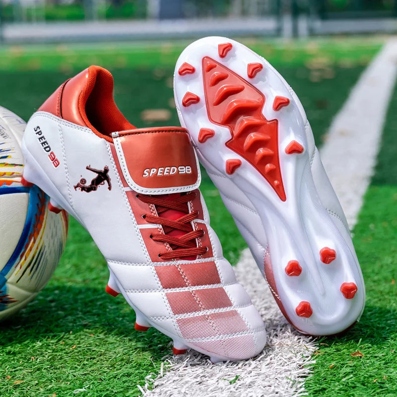 New Men Professional Football Boots Unisex Hot Sale Cleats Soccer Shoes Futsal Women Ultralight High-quality TF/FG Sneakers