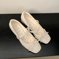 Patent Leather Women Mary Jane Shoes Fashion Shallow Butterfly-knot Shoes Spring Autumn Wedding Party Shoes