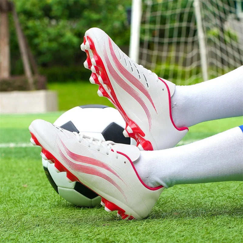 Men Soccer Shoes Footbal Boots TF/FG Outdoor Non-slip Youth Soccer Cleats High-quality Grass Match Athletic Training