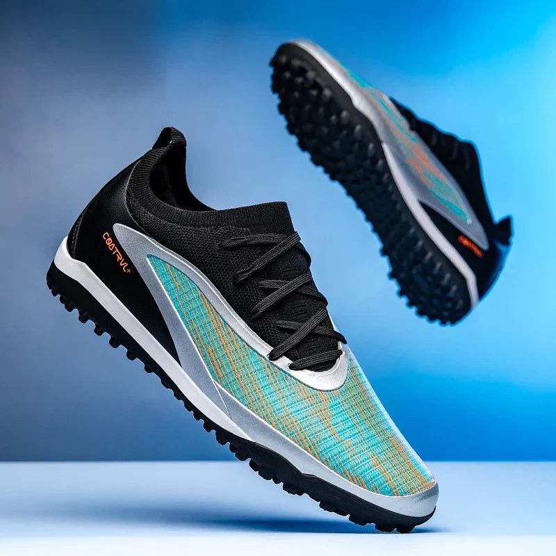 New Men Football Boots Outdoor Cleats Breathable Adult Non Slip Soccer Shoes Sport Long Spikes Training Boys Match Comfortable