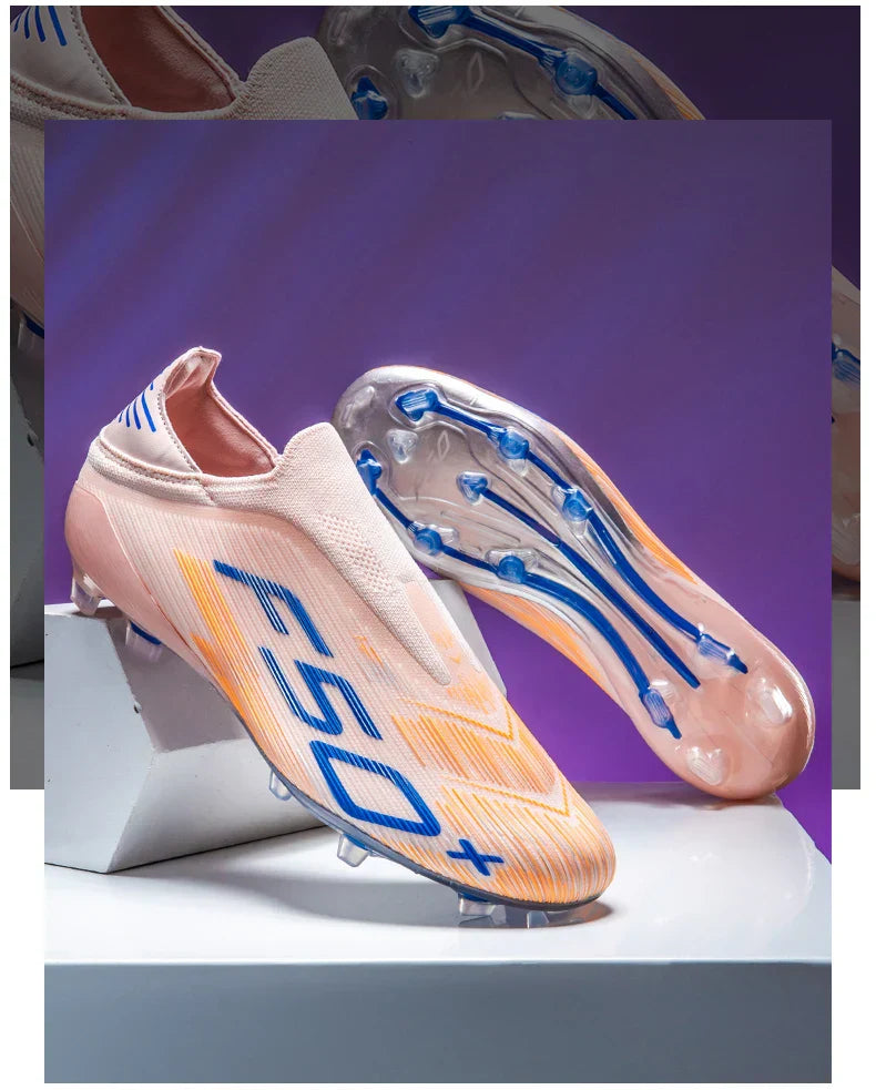 New Men's Soccer Shoes Grass Ultralight Sport Comfortable Indoor Cleats Non Slip Fg Turf Futsal Adult Non-Slip Football Boots