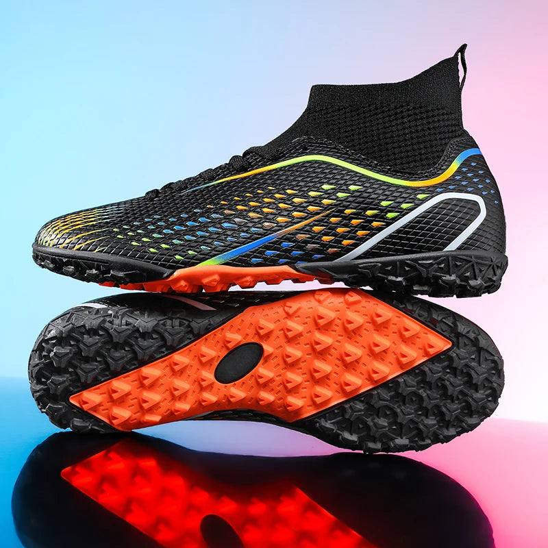 New Men Soccer Shoes Unisex Futsal Cleats Football Boots Professional Ultralight Women Hot Sale High-quality TF/FG Sneakers