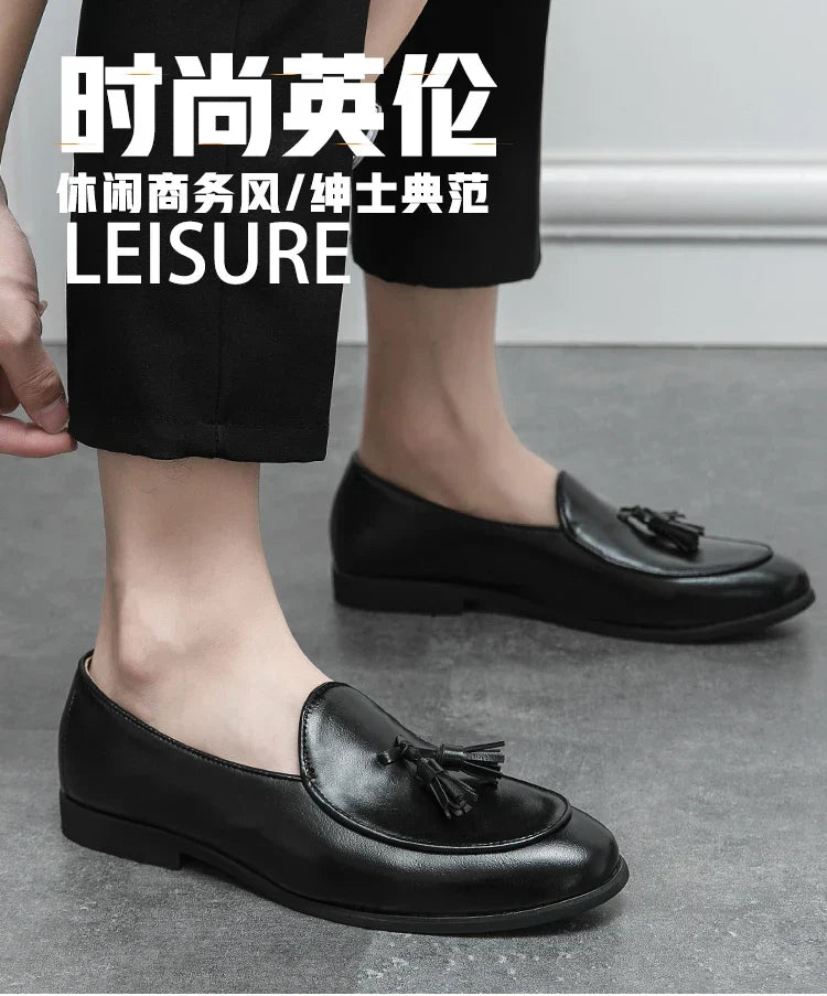 Men Formal Shoes Tassel Loafers