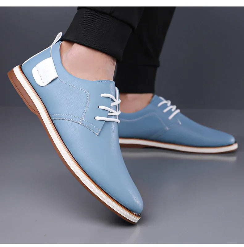 Fashion Business Dress Men Shoes Classic Leather Men's Formal Shoes Comfortable Slip On Dress Shoes Men Oxfords Size 47 48