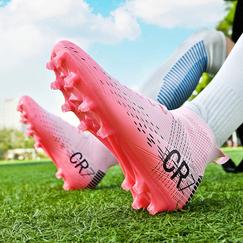 Fast Men Football Field Boots Professional Soccer Shoes Society Cleats TF/FG Football Shoes Comfortable Sneaker Non-Slip Match