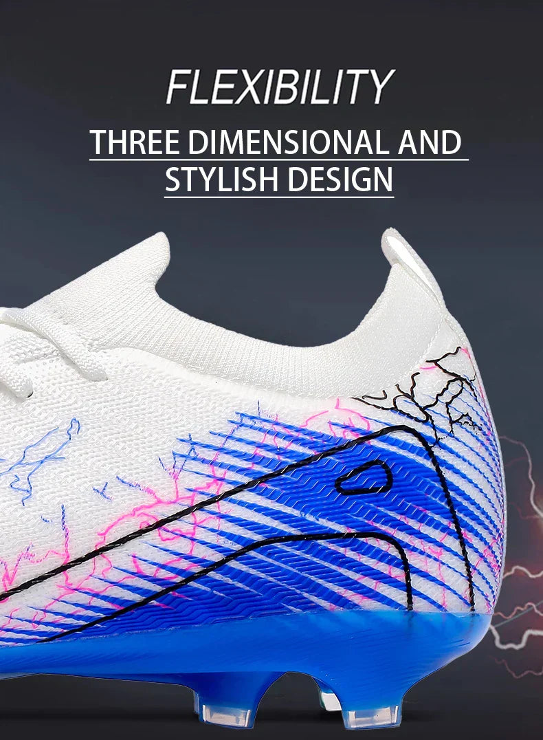 New Men's Football Boots Non-Slip Soccer Shoes Cleats Training FG Top Quality Sneakers Wholesale Drop Shipping Unisex Adult