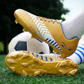Anti Collision Soccer Cleats Simple Smooth Synthetic Upper Light Durable Flexible Sole Non Slip Grass Multi Scene Footwear